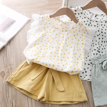 

Girls Sets Summer 2020 Baby T Shirt and Shorts