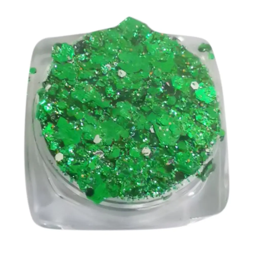 Mermaid Girl Series Fish Scale Powder High Gloss Sequins Glitter Flashes Stage Performance Cos Nail Sequins
