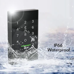 Lecteur de contrôle d'accès étanche Wifi numérique Bluetooth, serrure de porte électronique intelligente, contrôle à longue portée, porte extérieure pour bureau 