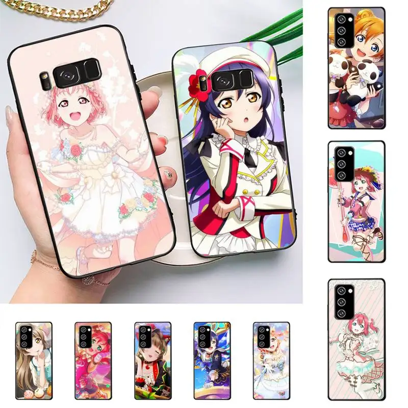 Love live school idol Phone Case For Samsung Galaxy Note 10Pro 20ultra cover for note20 note 10lite M30S Back Coque | Мобильные