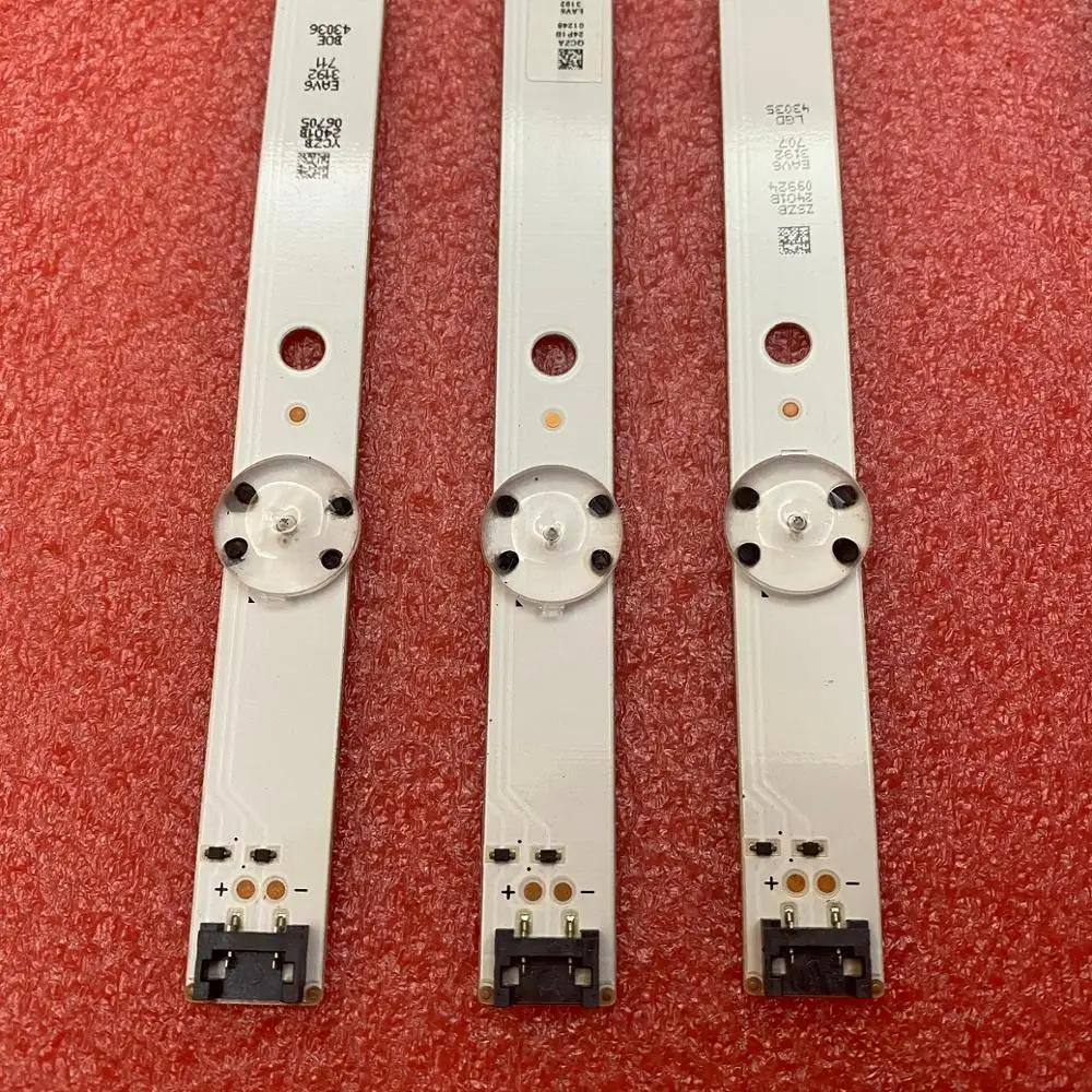 10 комплектов = 60 шт. светодиодный фонарь для LG 43LF510V 43LF5100 43LH5100 43LH5700 LF51_FHD_A B 43LH51_FHD_A