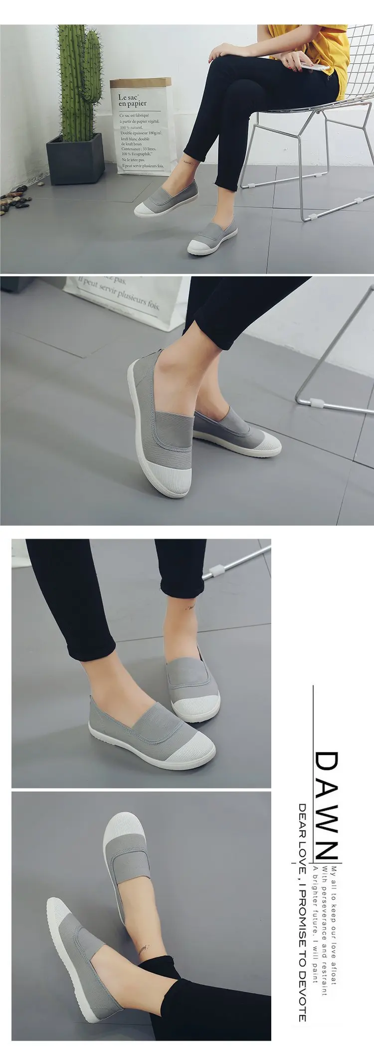 New Style Korean-style Fashion Students Flat Comfortable White Shoes Fashion Foot Covering Casual Canvas Low-cut Shoes