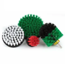 4 шт пластиковая щетка для скруббера, набор кистей для чистки душевой плитки, набор инструментов