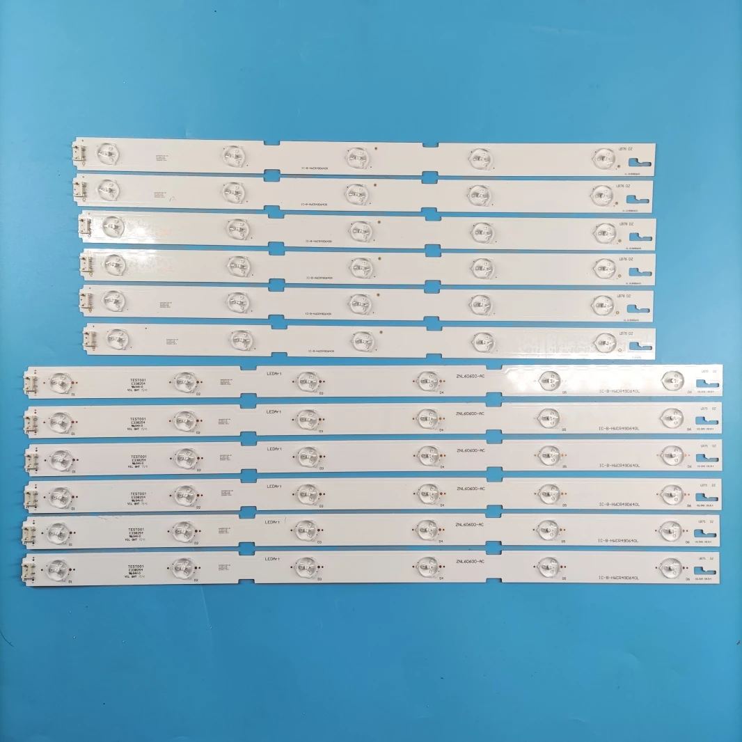 

12Pcs/Set LED Strip 49VLE6523BL 49VLE6524 49GFB6621 49VLE6629BR 49VLE6625BP For SAMS.UNG 2015ARC490_3228_R05 L06 LM41-00176A