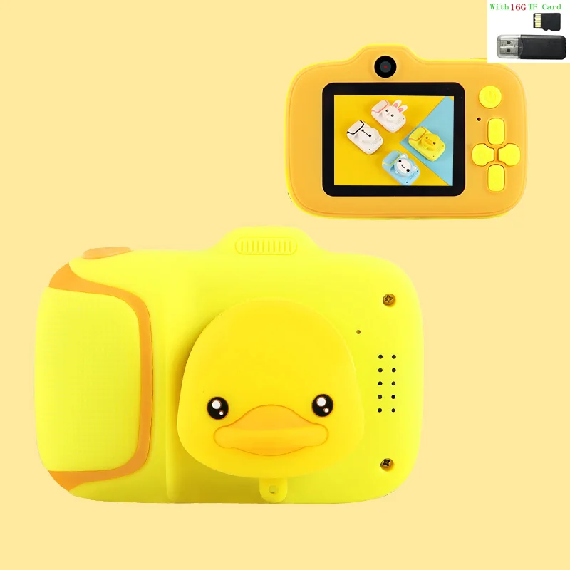 X11 Mini Cartoon Kids Camera Creative Children's Camera HD Digital Camera Portable 1080P Camera For Kids Birthday Christmas Gift 16