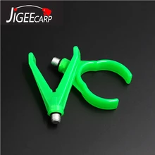 2pcs Carp Fishing Rod Rest Gripper Fishing Rod Holder Fish Pole Bracket Heads Fishing Tool Support Stand Head Fishing Accessory