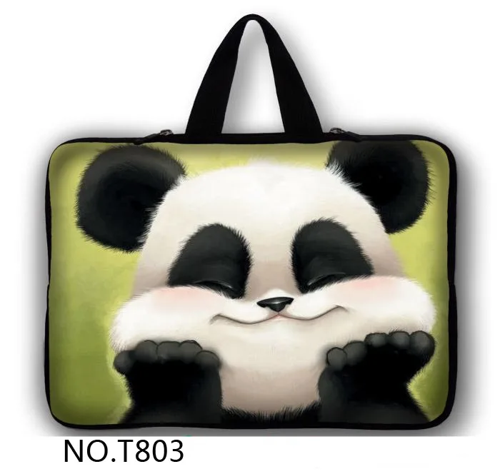 

Panda Laptop bag case Pouch 12/13 14/15/17inch handbag computer bags Waterproof Sleeve Women men Notebook bag