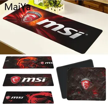 

Maiya Top Quality MSI Dragon Customized laptop Gaming mouse pad Free Shipping Large Mouse Pad Keyboards Mat