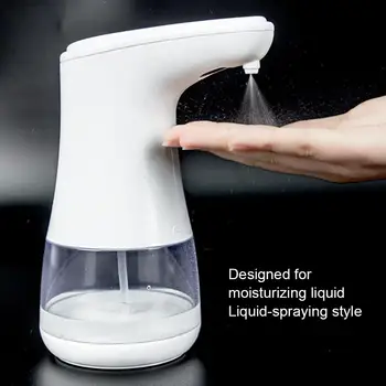 

360ml Automatic Soap Dispenser Spray Type Touchless Soap Dispensers with IR Sensor Rinse-free Sanitizer Soap Dispenser