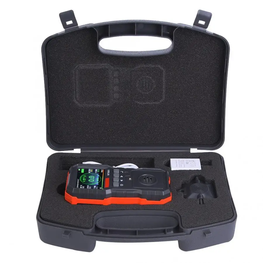 

100-240V US Plug WT8801 High Professional LEL Gas Detector with LCD Display Sound Light Vibration Alarm