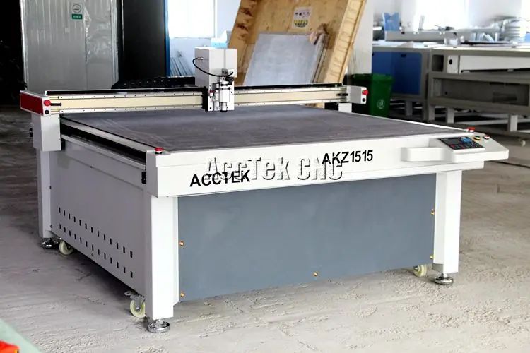AKZ1515 станок для резки пены с ЧПУ Осциллирующий нож резак для продажи/Осциллирующий нож оборудование для бумаги ПП доска