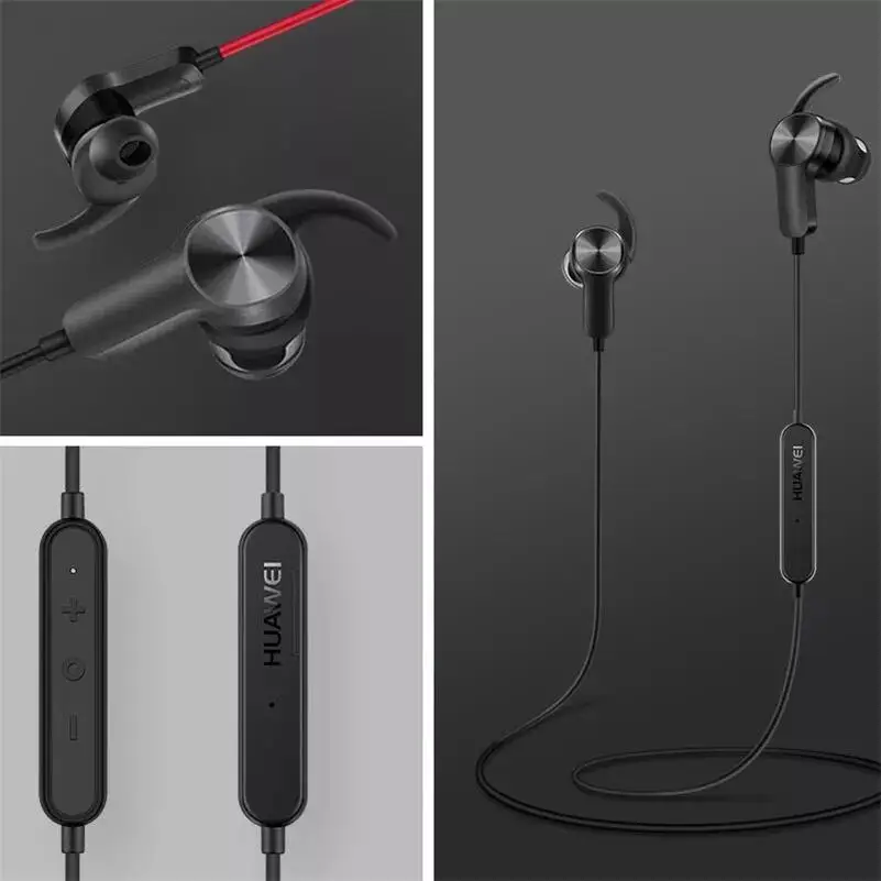 Спортивные Bluetooth наушники HUAWEI AM60 V4.1 водонепроницаемые вкладыши для телефона Xiaomi