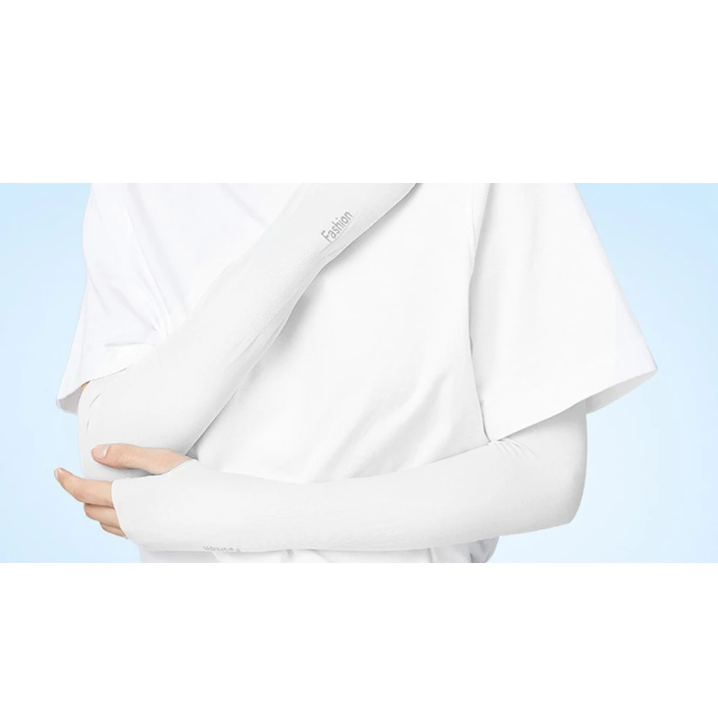 Seamless Cooling Arm Sleeves Summer Sun UV Cover Basketball Protection Cycling Running Fishing Climbing Driving Arm Cover Seamless Cooling Arm Sleeves Summer Sun UV Cover Basketball Protection Cycling Running Fishing Climbing Driving Arm Cover