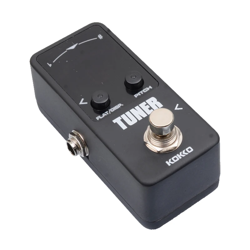 Flanger FTN2 светодиодный экран мини-педаль тюнер гитарный эффект педали