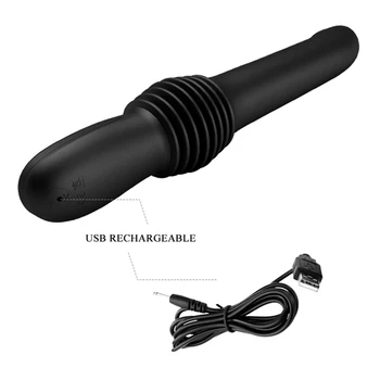 7cm Long Distance Up Down Vibrator Thrusting Powerful Realistic Dildo Vibrator for Womens Toys Silicone Rechargeable G Spot Toys 5