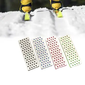 

4pcs/set Compact Repairing Skiing Outdoor Tool Diamond For Ski Edges Sharpener Professional Portable Blade Millstone Knife Hard