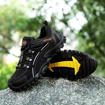 

men breathable hiking shoes outdoor camping climbing shoes men trekking shoes sneakers walking shoes botas zapatos de hombre