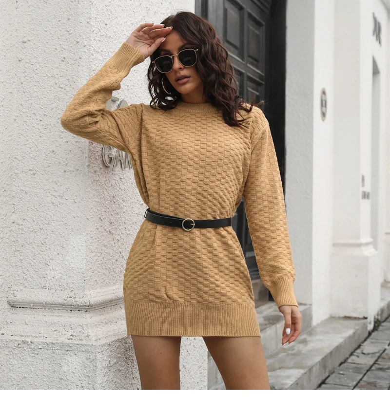 Autumn Winter Short Knitted Pencil 