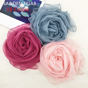 

2020 Women Autumn Winter Scarf Pashmina Cape Luxury Warm Solid Linen And Cotton Fashion Female Multi-purpose Shawl 10pcs/lot