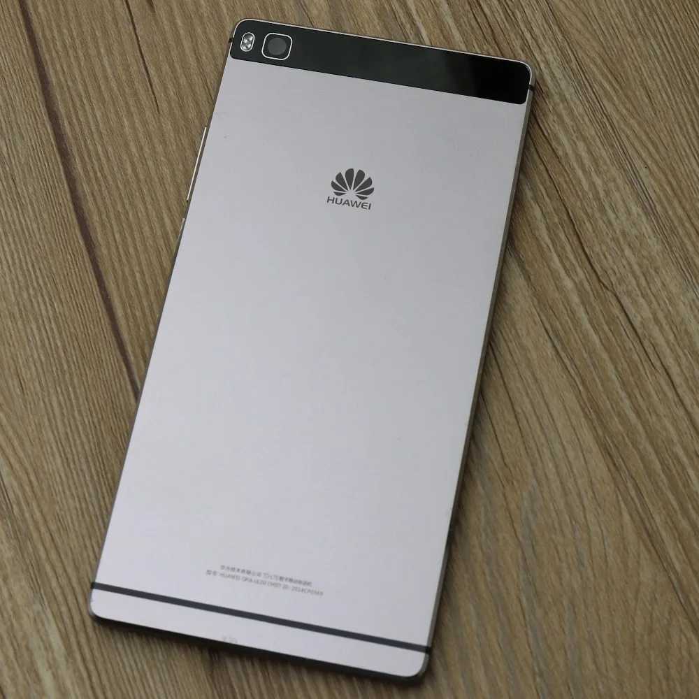 Алюминиевый корпус для HUAWEI P8 5,2 дюймов, задняя крышка для батареи, чехол с запасными частями - Цвет: Gray