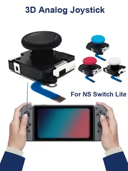 

3D Analog Thumb Stick For Nintend Switch NS Joy Con Joystick Caps Replacement Repair Parts Mod Kit For JoyCon Switch Controller
