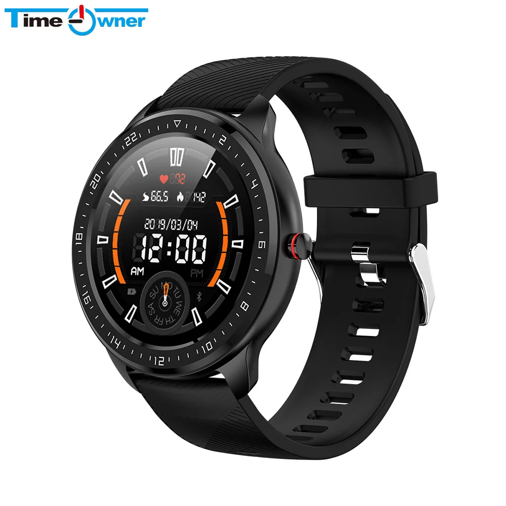 TimeOwner Bluetooth Смарт-часы спортивные фитнес-трекер мобильное уведомление Push пульсометр шагомер для iPhone samsung