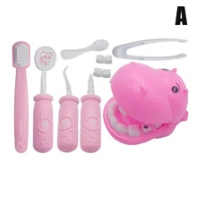 9 шт. Игровой Набор доктора для детей ролевые игры стоматолога Медицинский Набор плюшевая игрушка ролевые игры для малышей M09