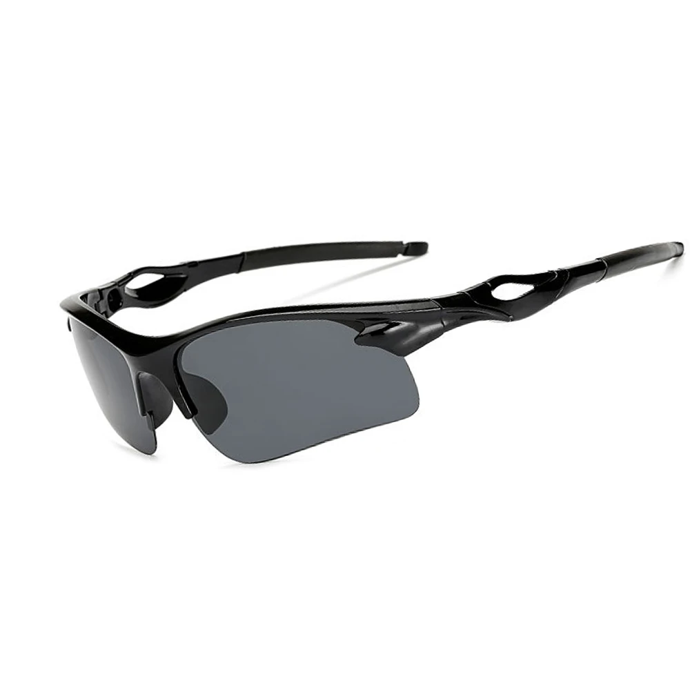 Новые поляризованные очки дышащие ботинки MTB UV400 Велоспорт очки мотоциклетные солнцезащитные очки для глаз Ciclismo - Цвет: C01 Black Grey