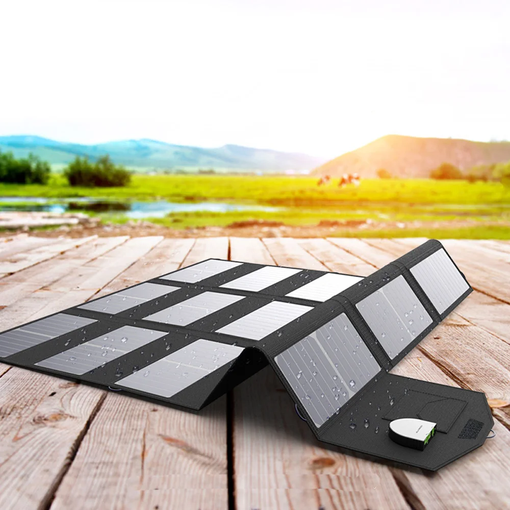  100W 80W Solar Panels 5V 12V 18V 100W Solar Panel Charger for iPhone iPad Macbook Samsung LG Hp ASU