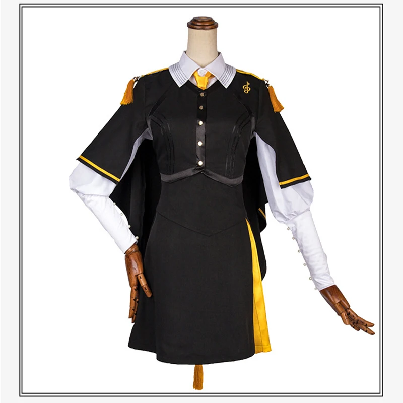 Women Game Hatsune Miku Cosplay Costumes Kagamine Rin Cosplay Dress Halloween Party Vocaloid Miku Anime Kagamine Len Cosplay Costume - Цвет: Women