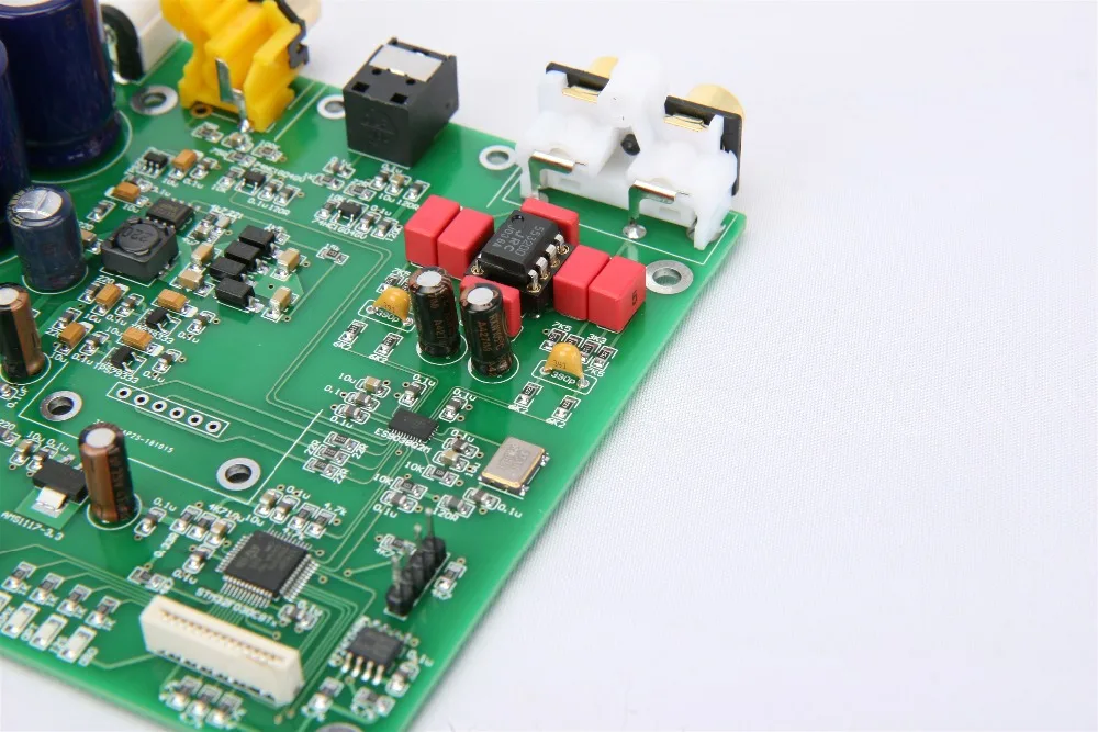 new ES9038Q2M ES9038 Q2M I2S DSD Decoder Coaxial Fiber input DAC decoding board For hifi amplifier audio