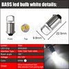 100x BA9S T4W LED Car light bulb T2W T3W H5W interior Car LED License Plate light 2 LED 2835 SMD DC12V 12913 12910 12929 ► Photo 2/6