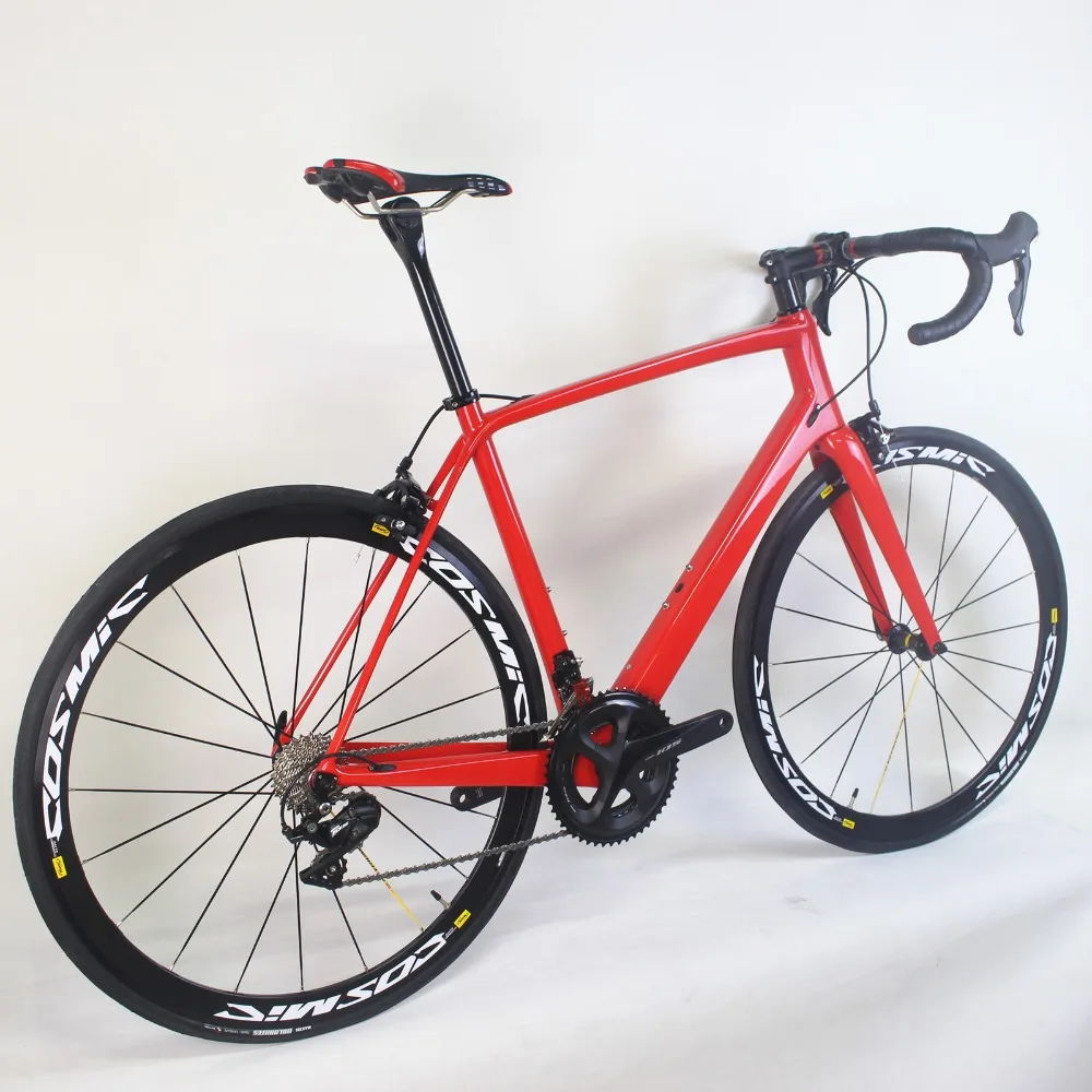 New arrival Carbon Road Complet bike  with R7000/R8000 Groupset 22 speed 49/52/54/56/58cm carbon road bicycle