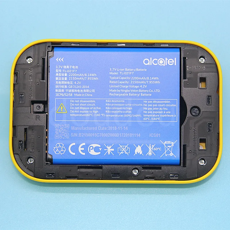 Alcatel EE120 Cat12 600 Мбит/с EE70 300 Мбит/с 4G LTE мобильный wifi роутер 4GEE wifi и зарядное устройство PK huawei E5573 E5786 E5577