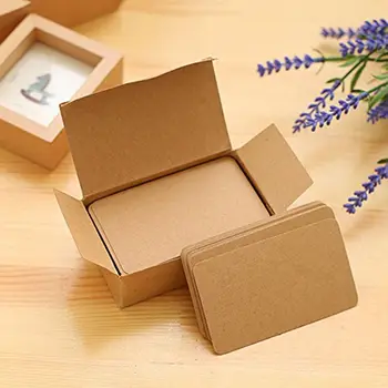 

100 memory cards Blank DIY graffiti word cards net Small memo pad blocks Memorandum note Blank word cards