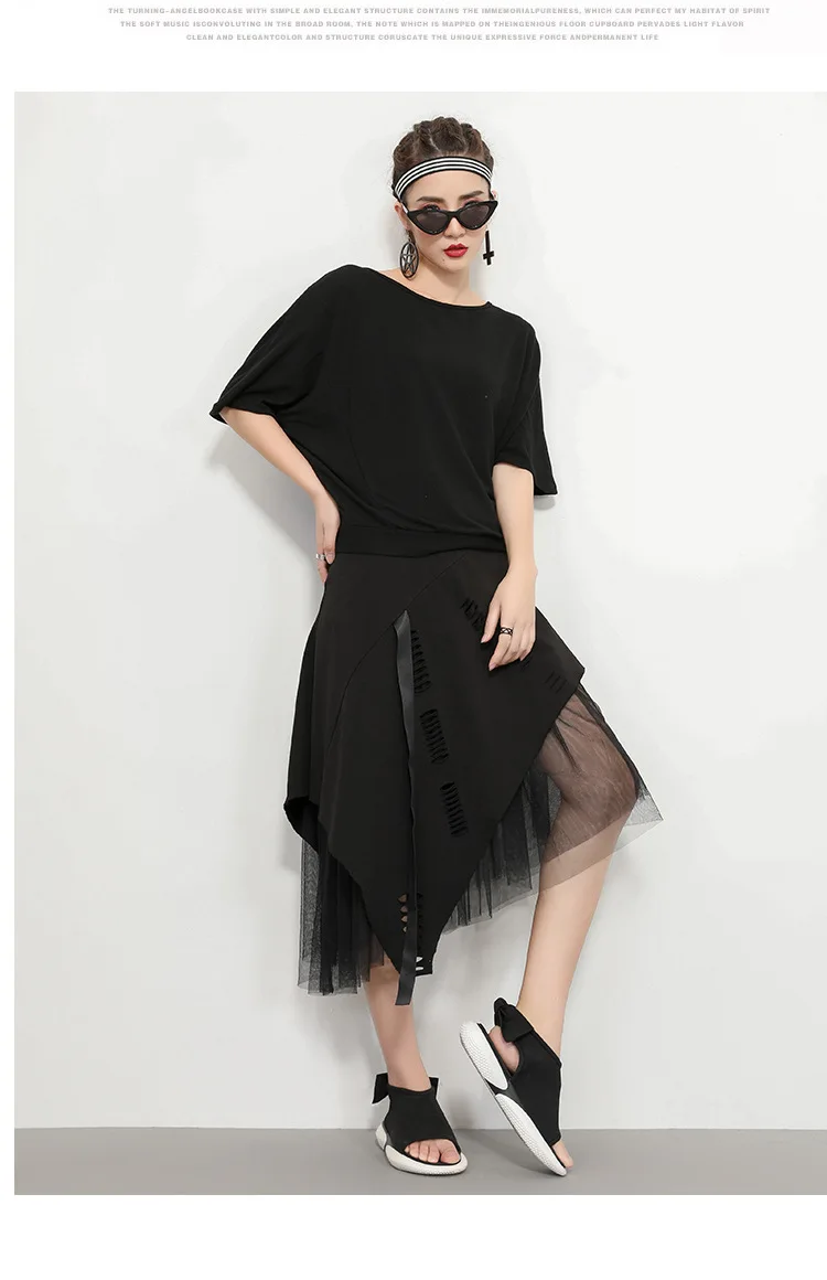 Women Clothes New Women's Summer Short-sleeved Back Bandwidth Loose Bat Sleeve Short-sleeved T-shirt Women's Shirt