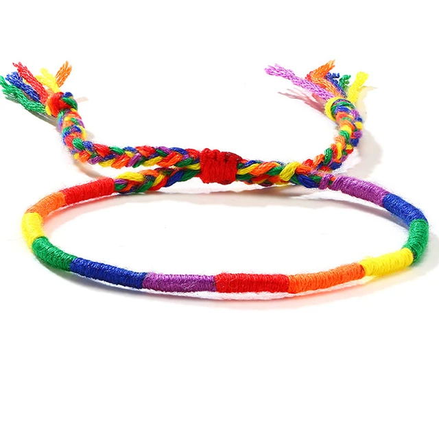 Buy Simple String Bracelet Macrame, Wax Cord Stacking Friendship Bracelet,  Thin Minimalist Bracelet Waterproof Online in India - Etsy