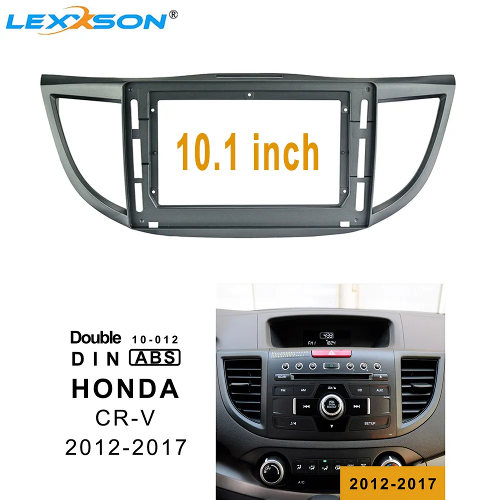 10,1 дюймов Автомобильная Радио панель для Honda CRV 2012- in-dash Установка отделка Установка Facias панель адаптеров комплект DVD рамка