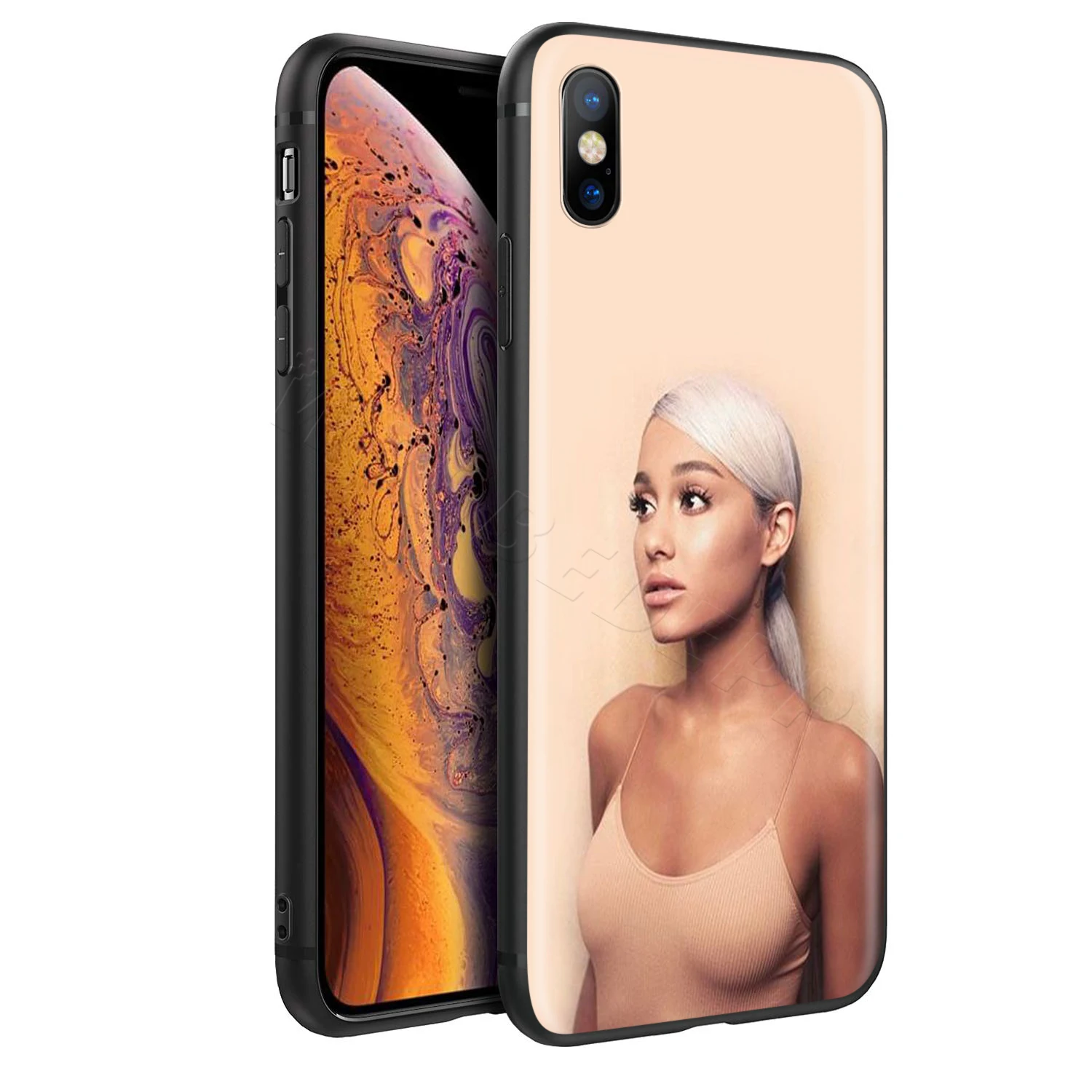 Webbedepp Ариана Гранде Прекрасный чехол для Apple iPhone 12 Mini 11 Pro XS Max XR X 8 7 6 6S Plus 5 5S