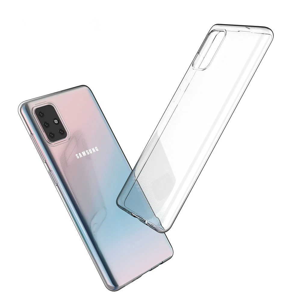 Crystal Clear Shockproof TPU Phone Case - Soft and Protective