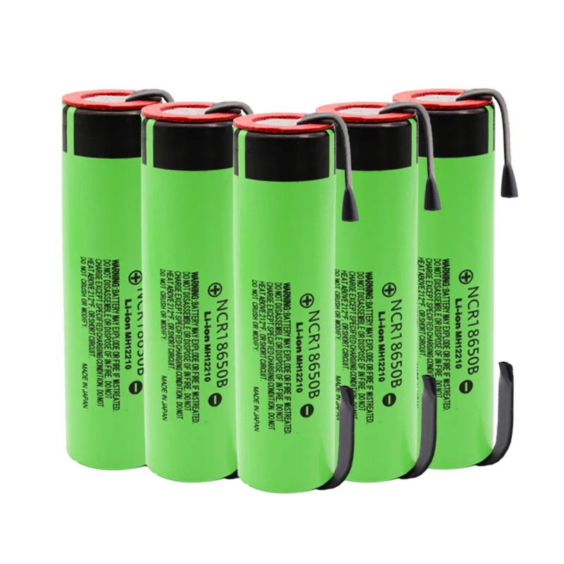 NCR18650B 3,7 v 3400mah 18650 литиевая аккумуляторная батарея для Panasonic фонарик батареи