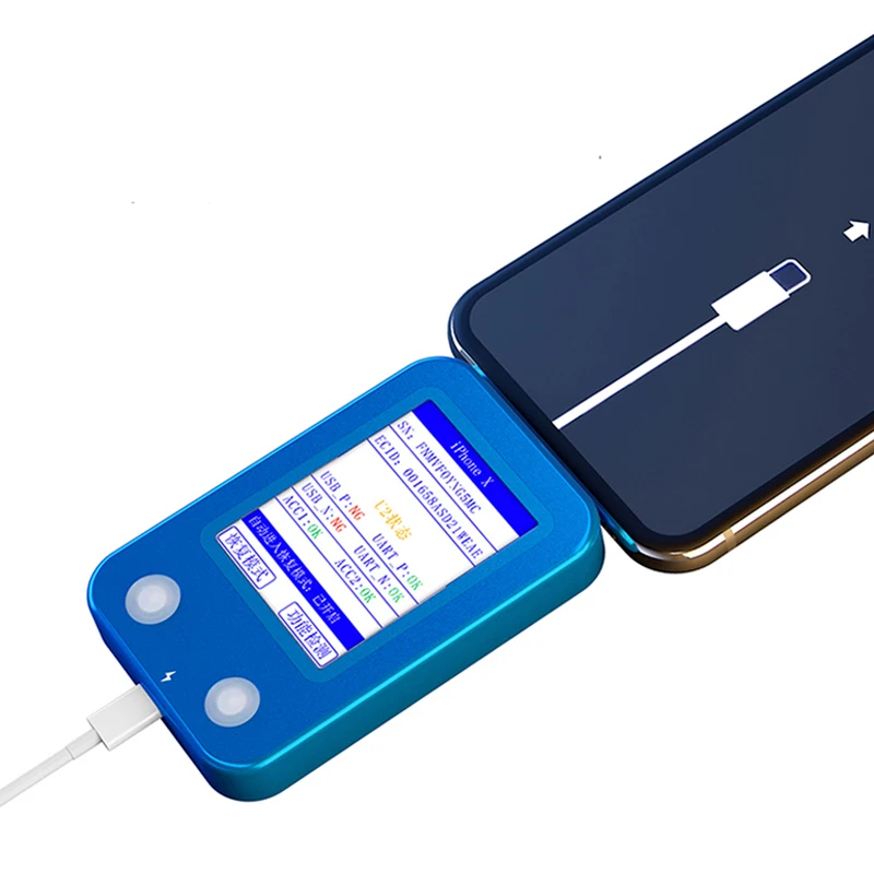 US $195.00 JC U2 Chip Tristar Tester U2 Charge fault Fast Detector for iPhone 511Pro Max Autotest U2 Status Serial Number Detector Reader