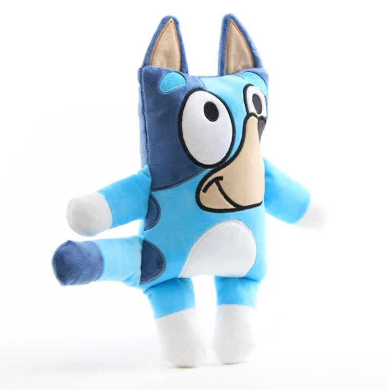 28CM Bluey Bingo Plush Toy Cute Soft Cartoon Bluey Family Stuffed Animals Dolls Baby Toys Kawaii Bluey Bingo Children Gift