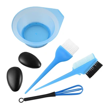 

Styling Accessories Earmuffs Dyeing Brush Comb Home Hair Coloring Tool Set Salon Tint Mixing Kit Professional Bowl Hairdressing