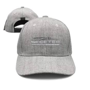 

Fashion Cap Adjustable Skeeter Logo Final White Casual Trucker Hat