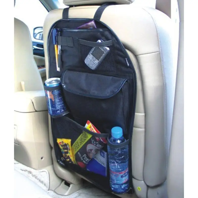VODOOL автомобильное заднее сиденье Органайзер мешок для хранения водонепроницаемый мульти Карманный навесная сумка Сеть Ассорти 58 см x 38 см авто аксессуары