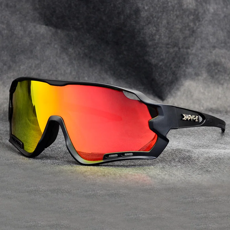 UV400 MTB Road Bike Glasses Brand Outdoor Sports Sunglasses Cycling Eyewear Men Women Gafas Ciclismo TR90 1 Lens Cycling Glasses