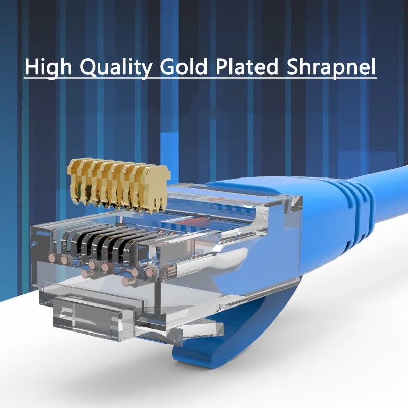 Ethernet Cable Cat6 Lan Cable UTP RJ45 Network Patch Cable 20m 15m For PC Internet Cable 30m 50m 40m 25m Router Cat 6 Cable