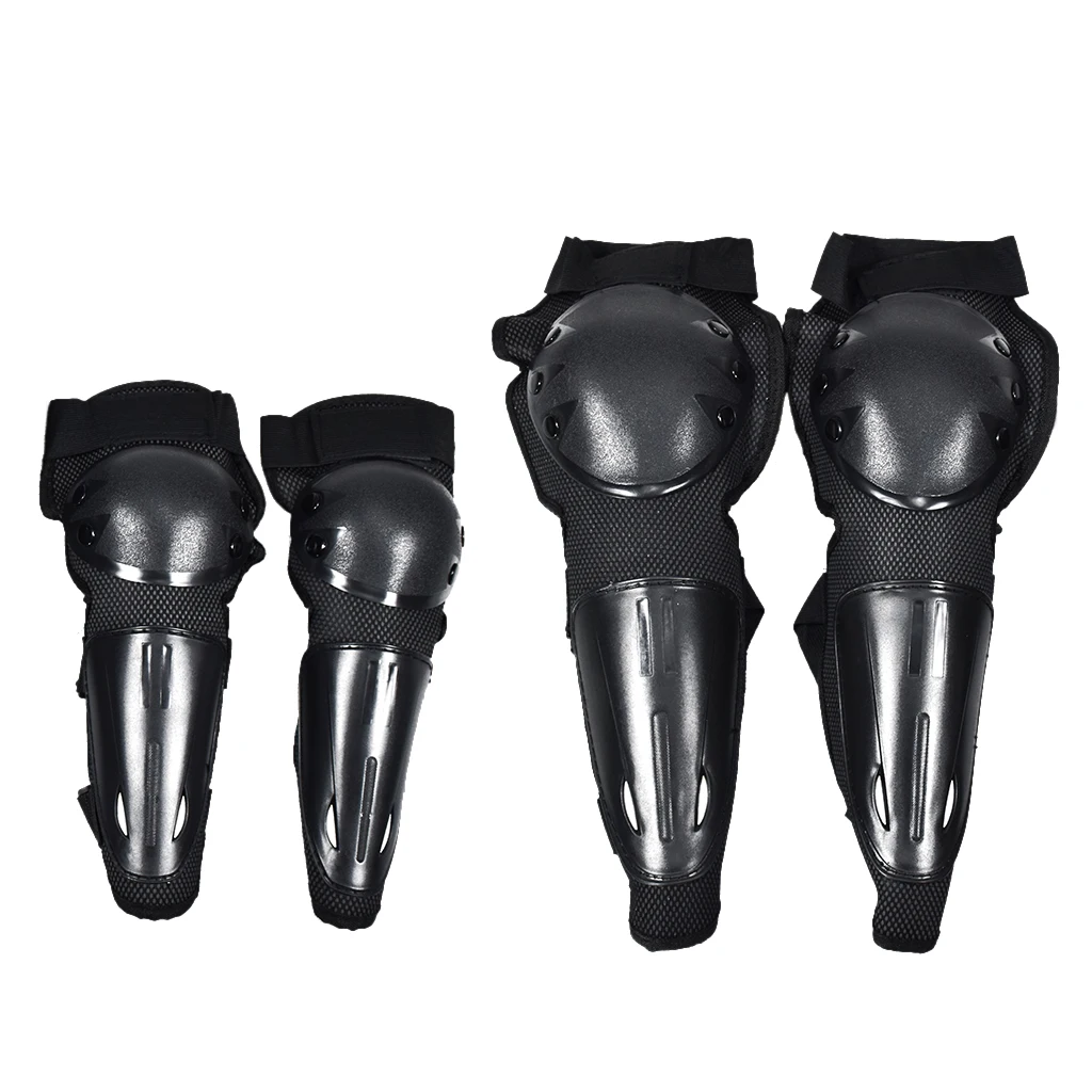 1 Set Motorcycle Cycling Knee Shin Pads Protector Elbow Protective Guard