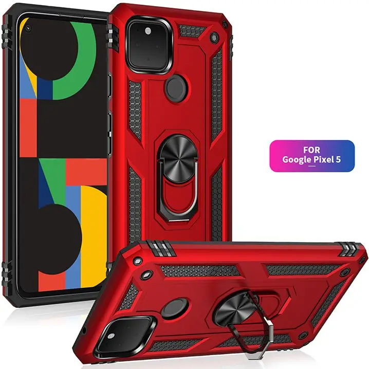 Для Google Pixel 4A 5G противоударный чехол для тяжелых условий эксплуатации магнитный